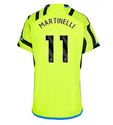 Arsenal Gabriel Martinelli #11 Bortatröja Kvinnor 2023-24 Kortärmad